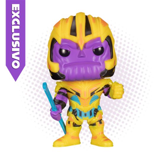 Funko Pop! Thanos 909 (SE) Black Light - Marvel Avengers Endgame