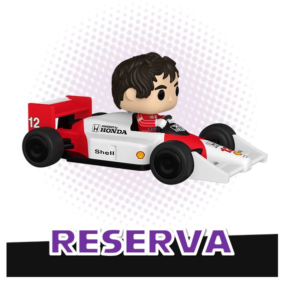 Funko Pop! Rides Ayrton Senna 12 - Formula 1 RESERVA