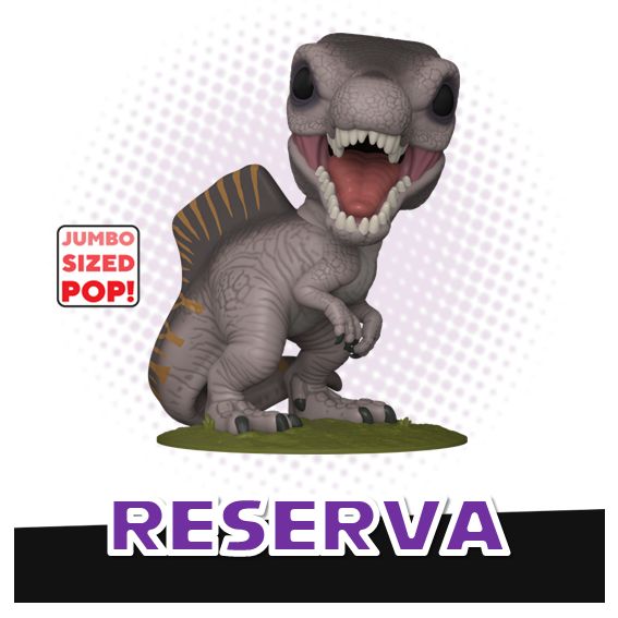 Funko Pop! 10&#39;&#39; Spinosaurus 1797 - Jurassic World Rebirth RESERVA