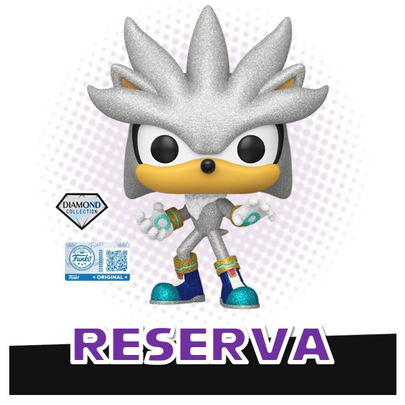 Funko Pop! Silver 1103 (SE) (Diamond) - Sonic The Hedgehog RESERVA