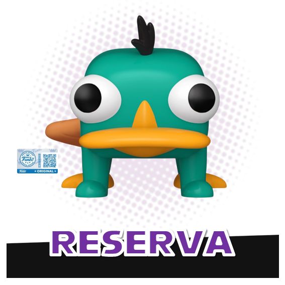 Funko Pop! Perry The Platypus 1631 (SE) - Phineas and Ferb RESERVA