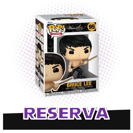 Funko Pop! Bruce Lee 95 - Icons RESERVA