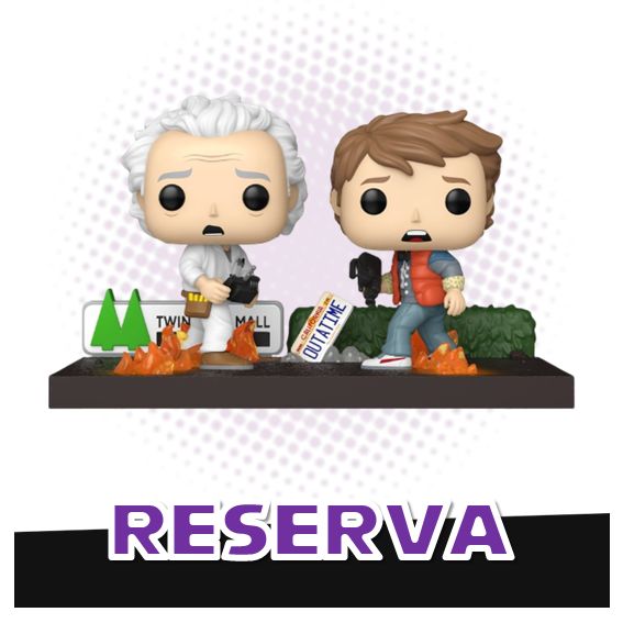 Funko Pop! Moment Doc &amp; Marty 1846 - Back to the Future RESERVA