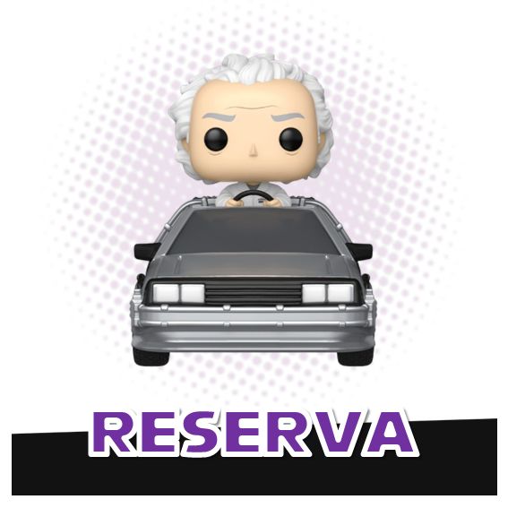 Funko Pop! Rides Doc with Time Machine 133 - Back to the Future RESERVA
