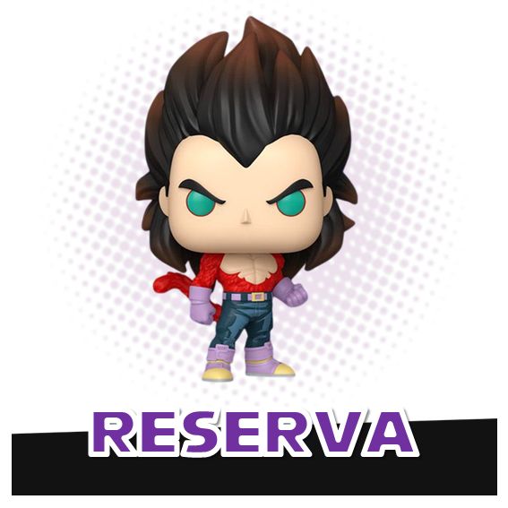 Funko Pop! Super Saiyan 4 Vegeta 2073 - Dragon Ball GT RESERVA