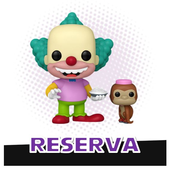 Funko Pop! Krusty with Mr. Teeny 1741 - The Simpsons RESERVA