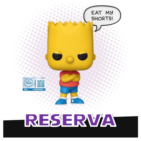 Funko Pop! Bart 1742 (SE) - The Simpsons RESERVA