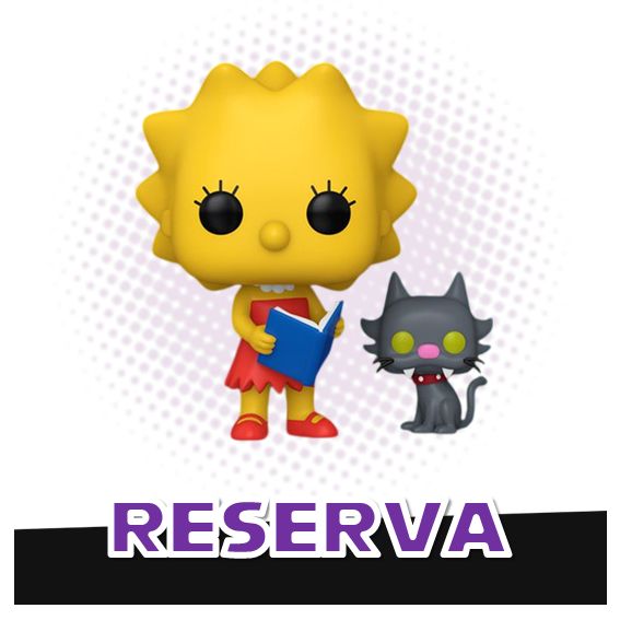 Funko Pop! Lisa with Snowball II 1740 - The Simpsons RESERVA