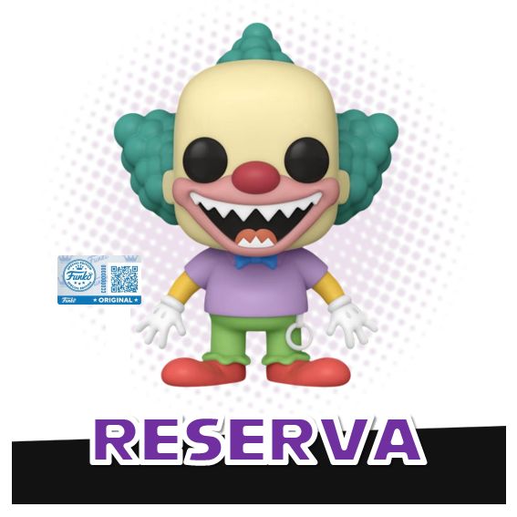 Funko Pop! Krusty Doll 1381 (SE) - The Simpsons RESERVA