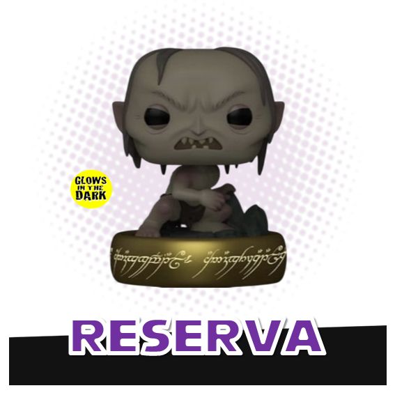 Funko Pop! Gollum 1831 (GITD) Plus - The Lord of The Rings RESERVA