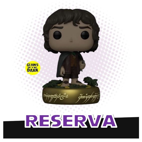 Funko Pop! Frodo Baggins 1832 (GITD) Plus - The Lord of The Rings RESERVA