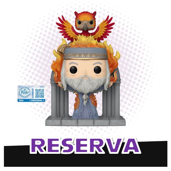 Funko Pop! Deluxe Albus Dumbledore with Fawkes 187 (SE) - Harry Potter RESERVA