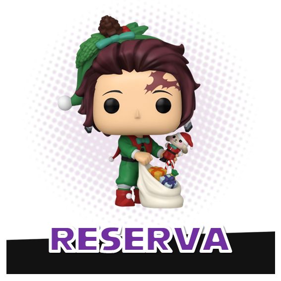 Funko Pop! Tanjiro Kamado 2032 Navidad Plus - Demon Slayer RESERVA