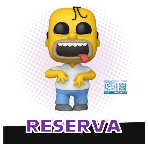 Funko Pop! Crazy Homer 1743 (SE) - The Simpsons RESERVA