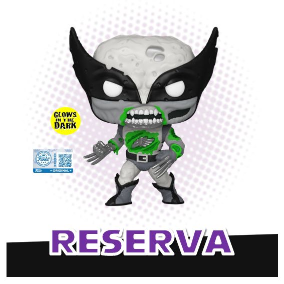 Funko Pop! Zombie Wolverine 662 (GITD) (SE) - Marvel Zombies RESERVA