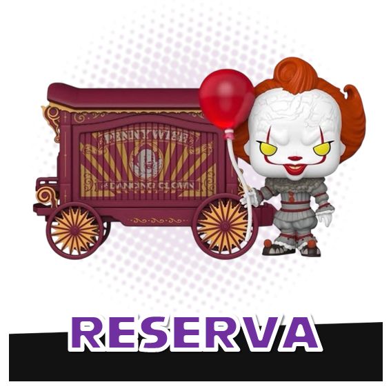 Funko Pop! Town Pennywise &amp; Wagon 49 - IT Welcome to Derry RESERVA