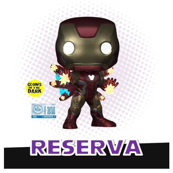 Funko Pop! Iron Man 1555 (SE) (GITD) - Marvel RESERVA