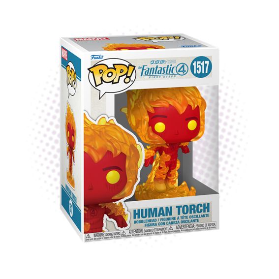 Funko Pop! Human Torch 1517 - Marvel The Fantastic 4