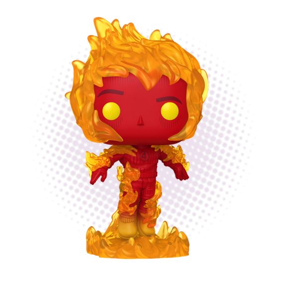 Funko Pop! Human Torch 1517 - Marvel The Fantastic 4