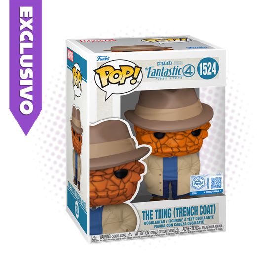 Funko Pop! The Thing Trench Coat 1524 (SE) - Marvel The Fantastic 4