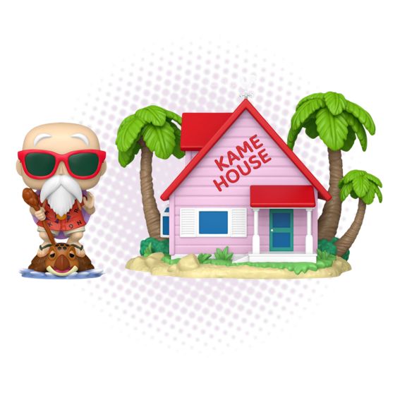 Funko Pop! Town Master Roshi at Kame House 46 - Dragon Ball