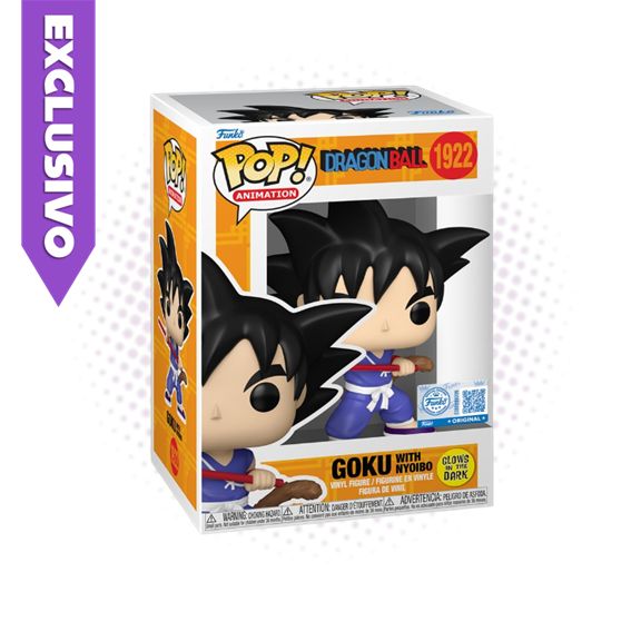 Funko Pop! Goku with Nyoibo 1922 (SE) (GITD) - Dragon Ball