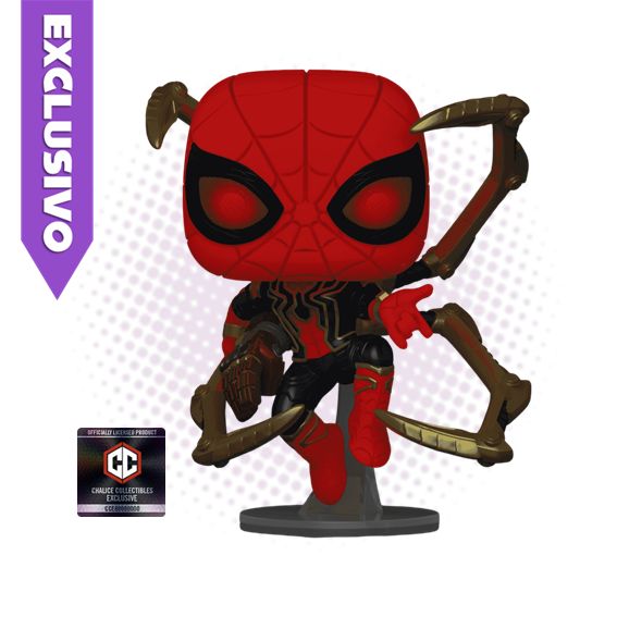 Funko Pop! Iron Spider 574 (Chalice Exclusive) (GITD) - Marvel Avengers