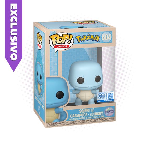 Funko Pop! Squirtle 504 (SE) (Soft Color) - Pokemon