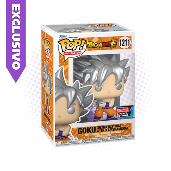 Funko Pop! Goku Ultra Instinct with Kamehameha 1211 (2022 Fall Convention) - Dragon Ball Super