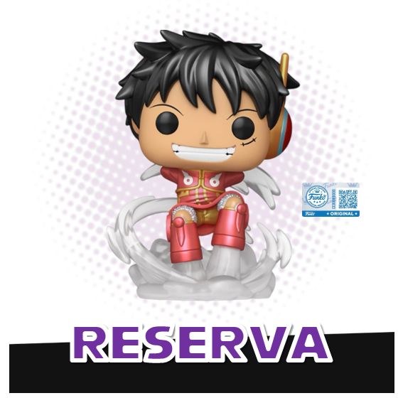 Funko Pop! Monkey D. Luffy 2138 (Metallic) (SE) Plus - One Piece RESERVA