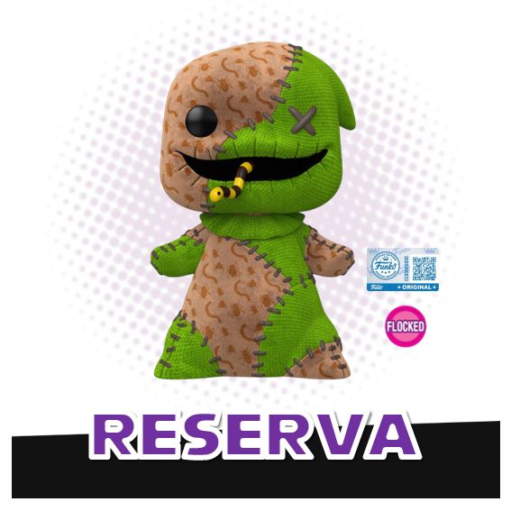 Funko Pop! Oogie Boogie 1634 (Flocked) (SE) Patchwork - Disney The Nightmare Before Christmas RESERVA