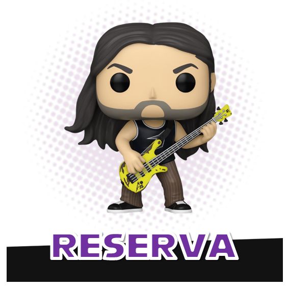 Funko Pop! Robert 487 - Rocks Metallica 72 Seasons RESERVA