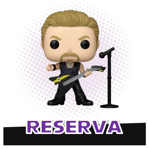 Funko Pop! James 484 - Rocks Metallica 72 Seasons RESERVA