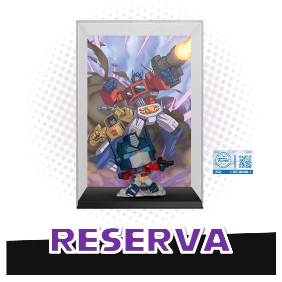 Funko Pop! Covers Optimus Prime 1110 - Magic The Gathering Transformers RESERVA