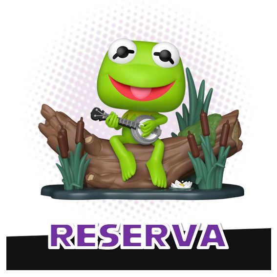 Funko Pop! Deluxe Kermit with Banjo 1673 - Disney The Muppets RESERVA