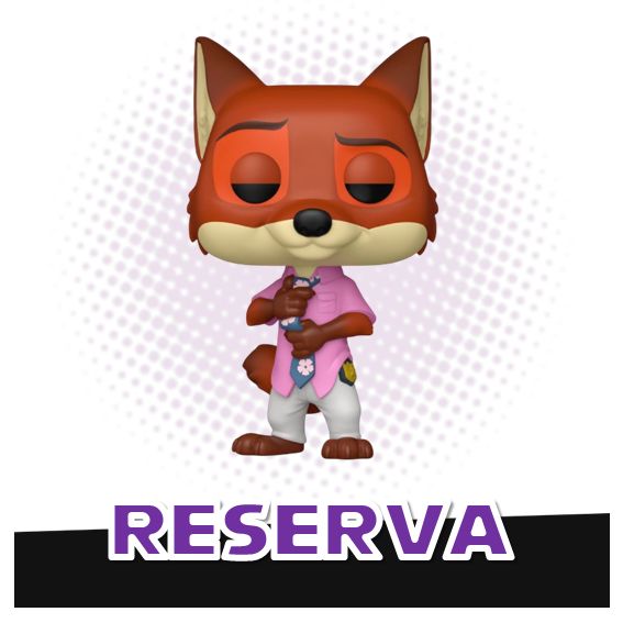 Funko Pop! Nick Wilde 1653 - Disney Zootopia 2 RESERVA