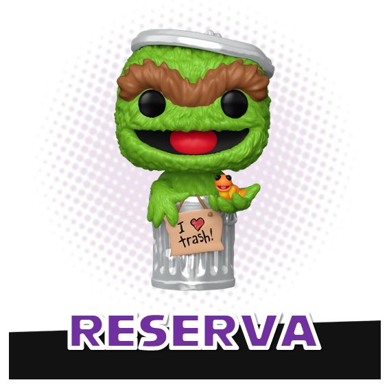 Funko Pop! Oscar the Grouch 1793 - Sesame Street RESERVA