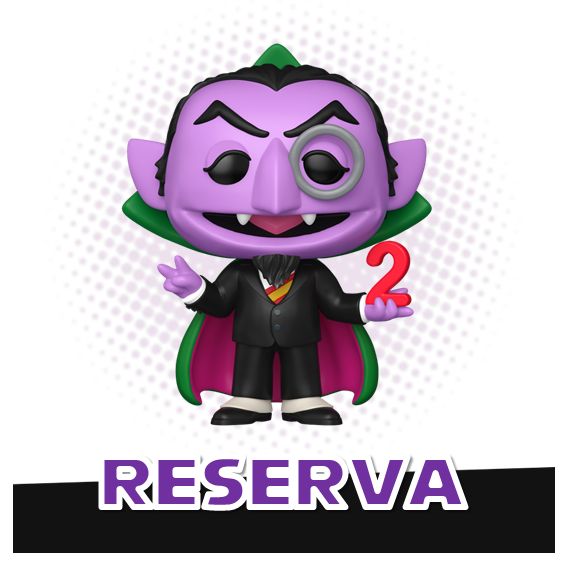 Funko Pop! The Count 1792 - Sesame Street RESERVA