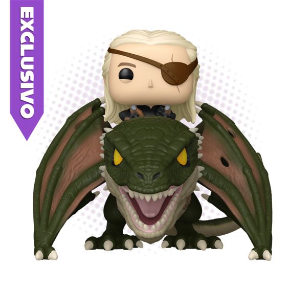 Funko Pop! Rides Aemond Targaryen with Vhagar 136 (SE) - House of the Dragon