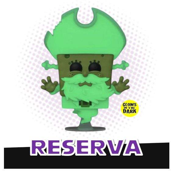 Funko Pop! SpongeBob as the Flying Dutchman 1943 (GITD) - The SpongeBob SquarePants Movie RESERVA