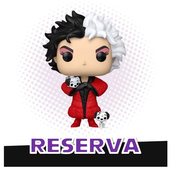 Funko Pop! Cruella de Vil 1996 1662 - Disney 101 Dalmatians RESERVA