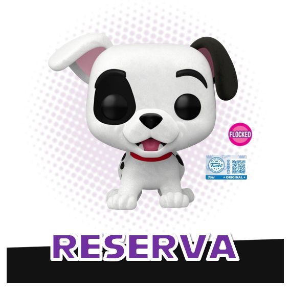 Funko Pop! Patch 1684 (Flocked) (SE) - Disney 101 Dalmatians RESERVA