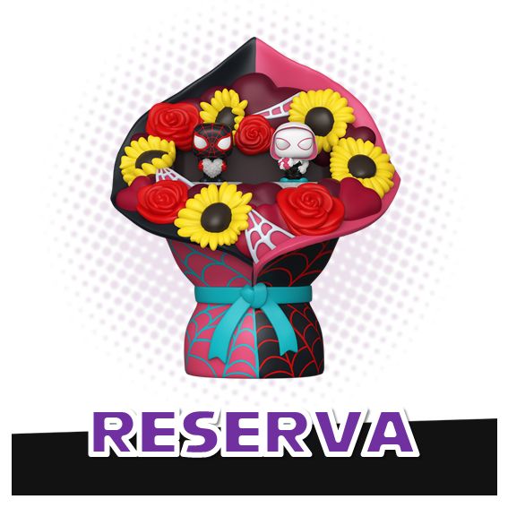 Bitty Pop! Bouquet Marvel Miles Morales and Ghost Spider RESERVA