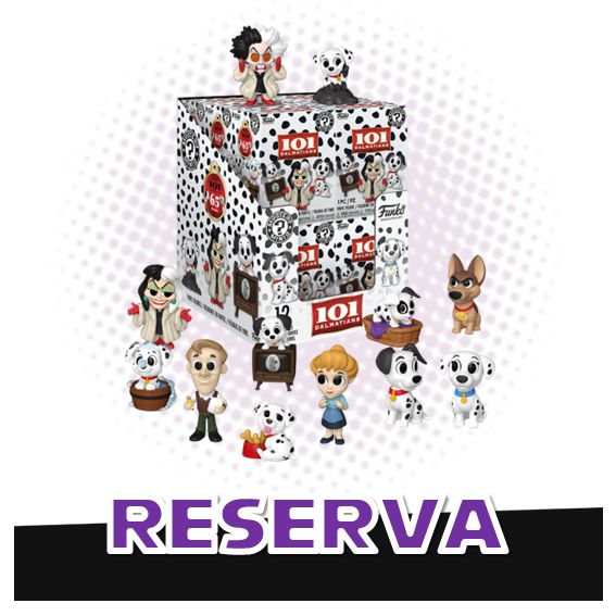 Funko Mystery Mini 101 Dalmatians 12 figuras RESERVA