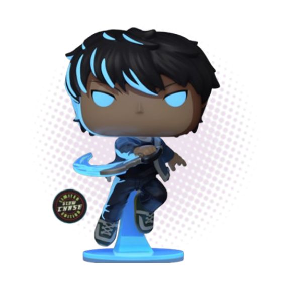 Funko Pop! Sung Jinwoo 1982 (opción chase aleatoria) - Solo Leveling