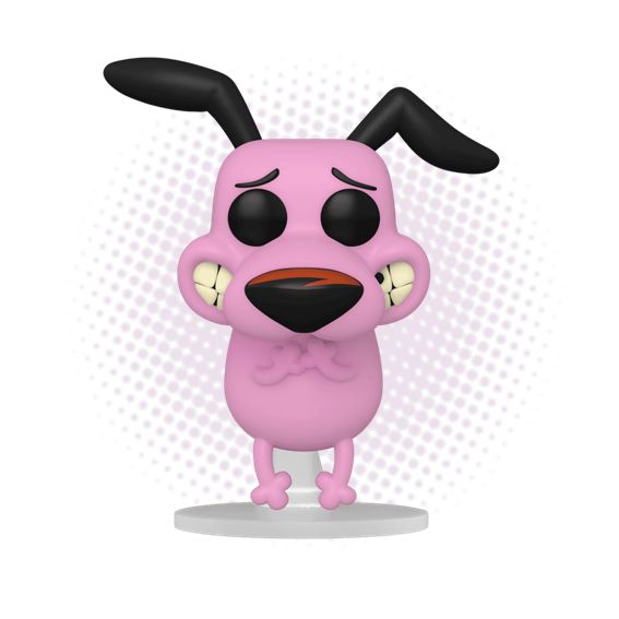Funko Pop! Courage The Cowardly Dog 1070 - Cartoon Network