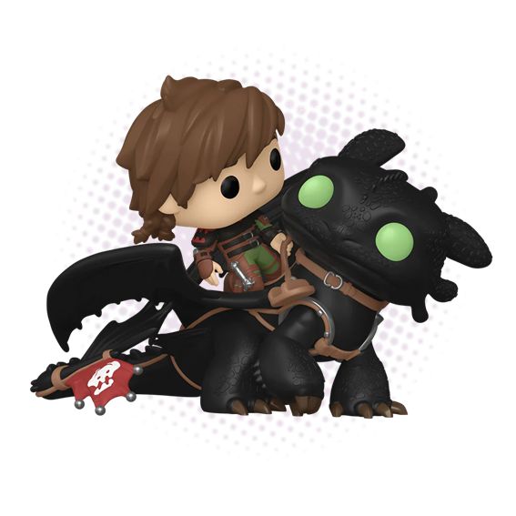 Funko Pop! Rides Hiccup with Toothless 123 - How to Train your Dragon 2