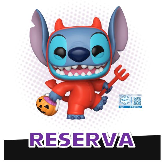 Funko Pop! Devilish Stitch 1701 (SE) (opción chase aleatoria) - Disney Lilo &amp; Stitch RESERVA
