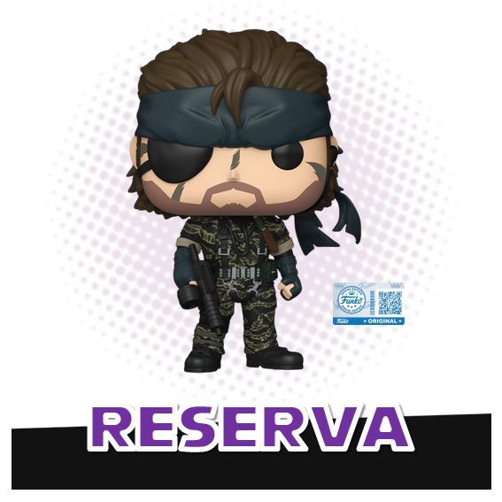 Funko Pop! Naked Snake Big Boss 1159 (SE) - Metal Gear Solid RESERVA