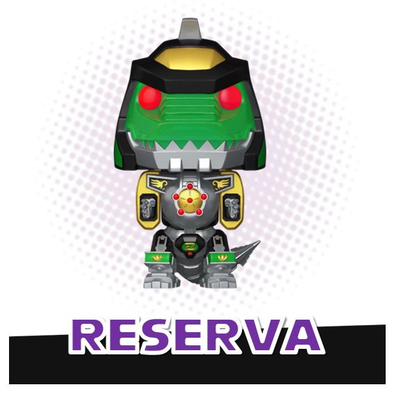 Bitty Pop! Bot Dragonzord with Green Ranger - Power Rangers RESERVA